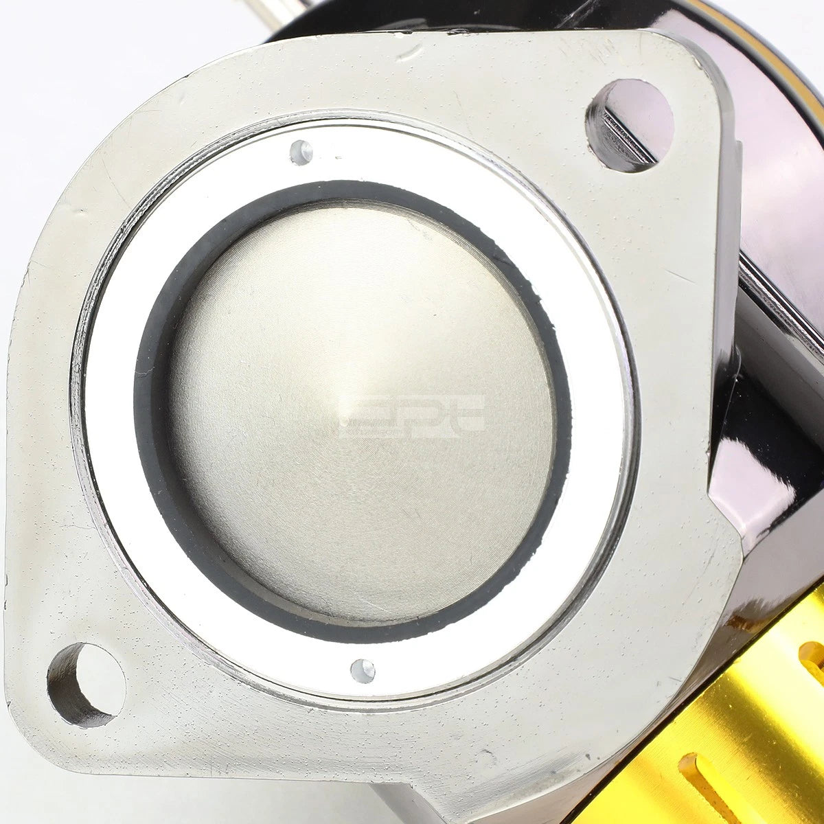 Universal Gold Type-FV 2-Bolt Blow Off Valve + 2.5" Dual Port Flange Adapter