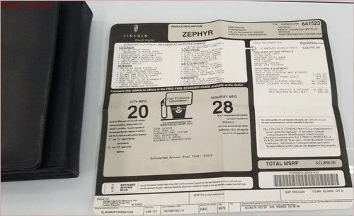 Owners Manual Collection for Lincoln Zephyr (2006)