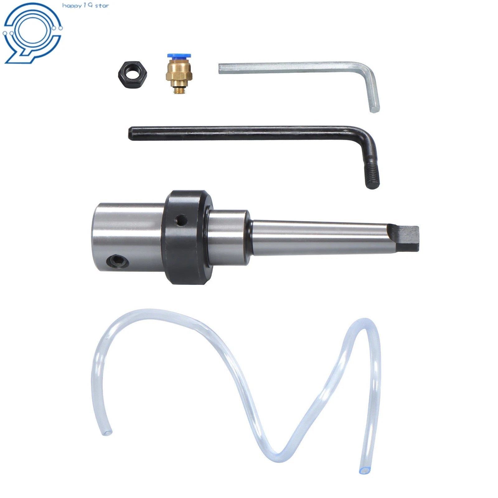 Internal Water Cooling Annular Cutter Arbor for Drill Press (3/4 Shank)