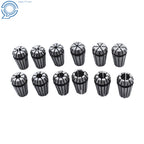 12-Pack ER16 Spring Collet Set for CNC Milling Lathe Engraving Machine