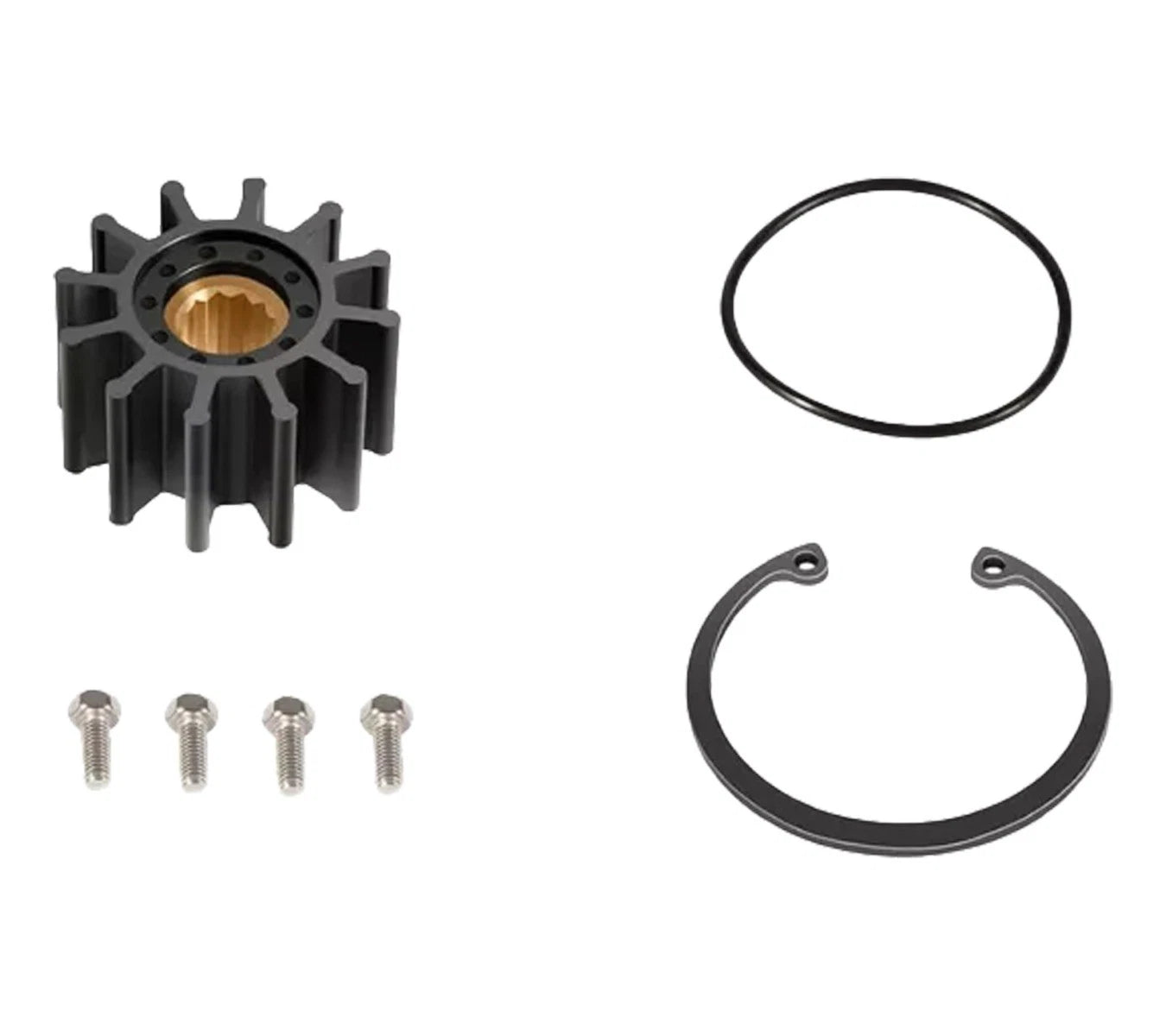 Water Pump Impeller Kit for Volvo Penta 3.0 4.3 5.0 5.7 8.1L (1999–2005) 21214599