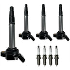 4 x Ignition Coils & Spark Plugs for Scion Toyota Corolla Matrix (2003-2013)