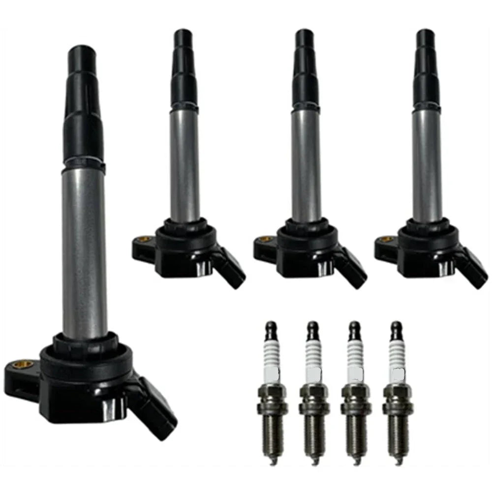 4 x Ignition Coils & Spark Plugs for Scion Toyota Corolla Matrix (2003-2013)