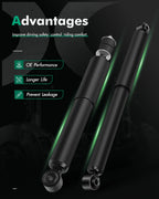 Set of 4 Shocks Struts for Chevrolet Silverado GMC Sierra 2500 HD (2001–2010)