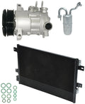 AC Compressor Kit With Condenser For Chrysler 200 2.4L (2011–2014)