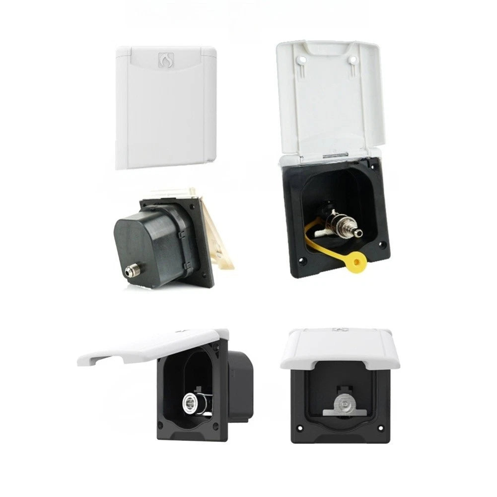 IP44 Rated Power Outlet Box for Trailers Campers Boats