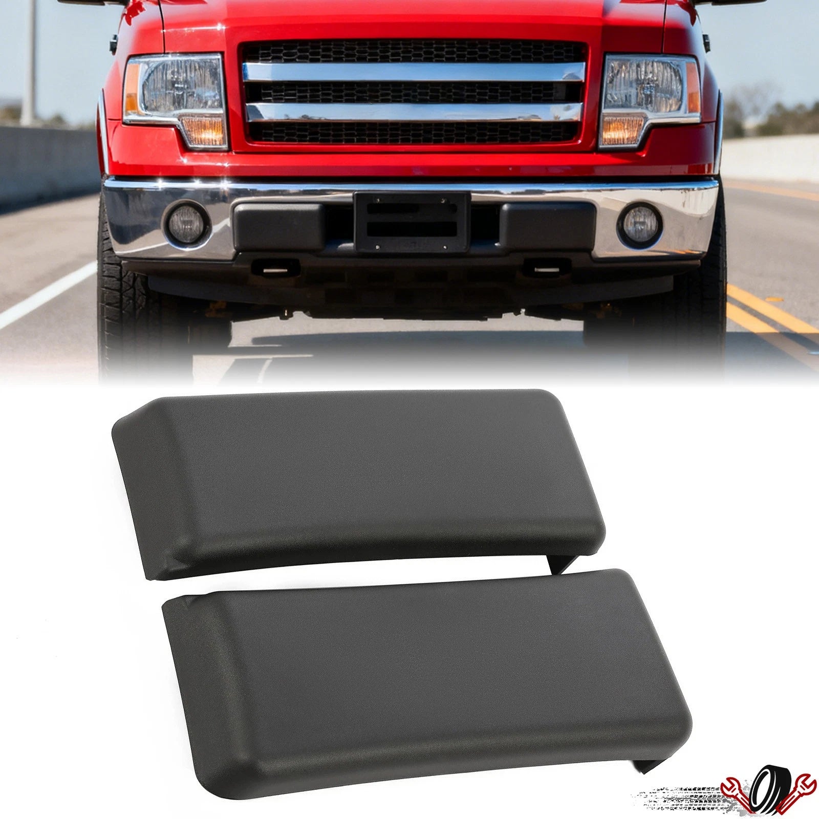 Front Bumper Guards for Ford F150 (2009–2014) - Pair