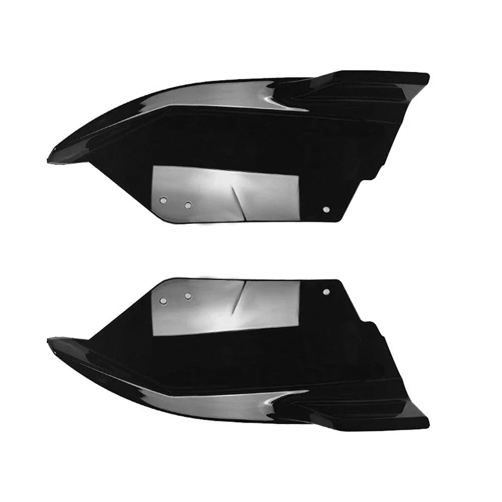 Glossy Black Back Rear Side Skirt Splitter for BMW X1 U11 (2023)