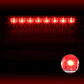 Full LED Third Tail Brake Light for Nissan Pathfinder (1993–1995) Chrome