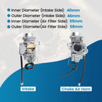 Carburetor for Polaris Scrambler 300 400 500 & Xplorer 500 (2000–2005)