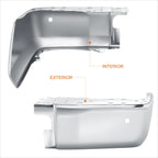 Rear Right Bumper End Cap for Toyota Tundra (2014–2021) w/ Parking Sensor Holes
