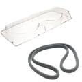 OEM Headlight Lens with Seal Gasket for BMW E38 740i 740iL 750iL (1995–2001)
