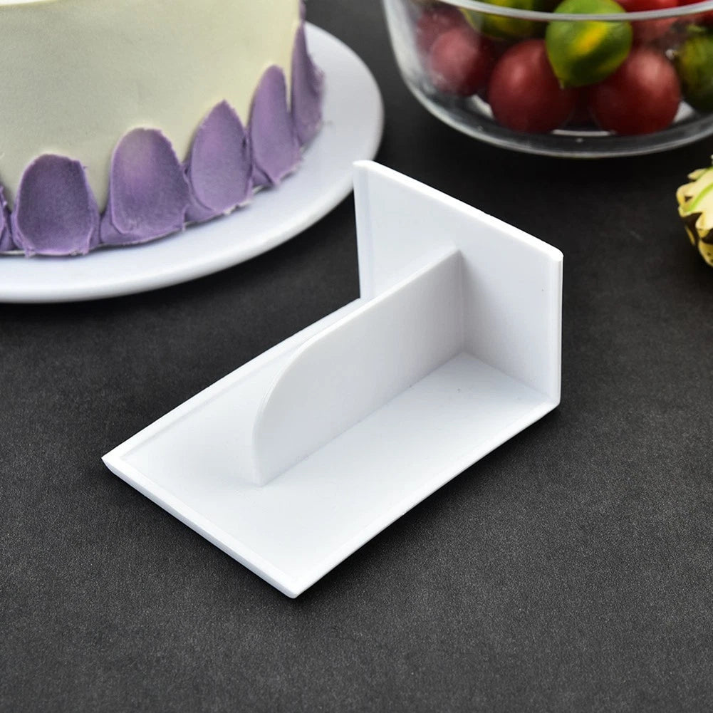 Set of 3 Cake Smoother Tools for Neat Edges and Uniform Finish