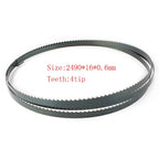 Carbon Steel Band Saw Blade for Wood Cutting (2490mm x 16mm x 0.6mm x 4TPI)