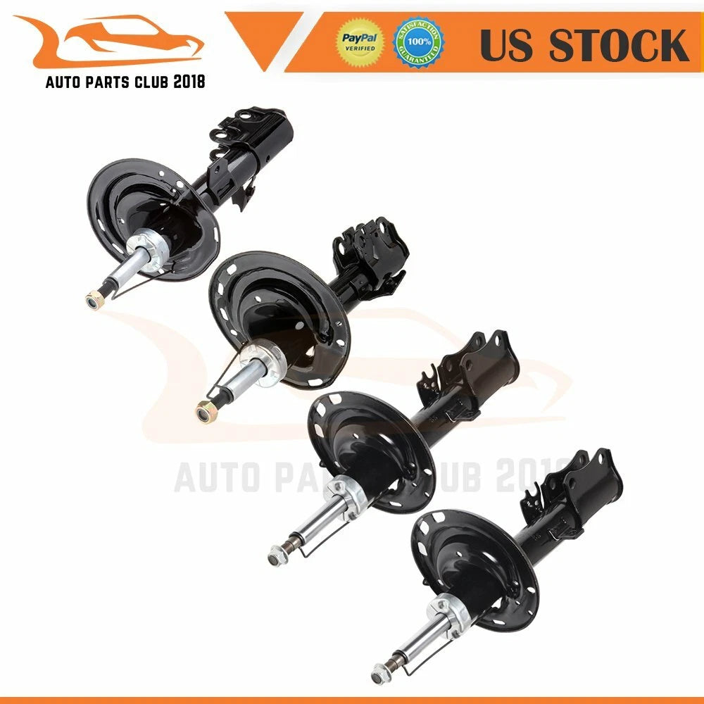 Set of 4 Gas Shocks for Toyota Camry SE (2007–2011) & Lexus ES350 (2007–2008)