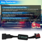 Idle Start Stop Eliminator for Ford F150 (2021–2025) Auto Start/Stop Disable