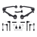 Set of 13 Front Upper Control Arms Tie Rods Sway Bar Links for Ford F-150 (1997–2003)
