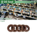Oil Seal FKM Rubber 17x30x8mm for Various Models (5 Pcs)