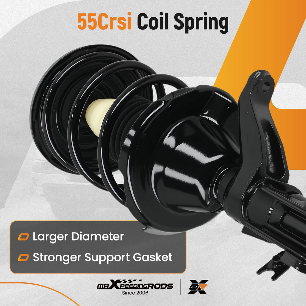Front Rear Struts w/Coil Spring Assembly for Honda Civic Acura EL (2001–2003)