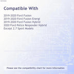 Replacement Polypropylene Front Bumper Impact Absorber for See Compatibility Chart