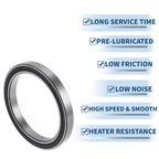 1 Pc Deep Groove Ball Bearing P5 for Scooter Skateboard (90x115x13mm)