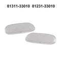Car Door Lamp Covers for Toyota Prado LC120 LC100 (2002-2009)