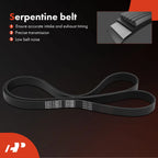 3X Serpentine Belt Drive Component Kit for Subaru Outback (2005-2009)