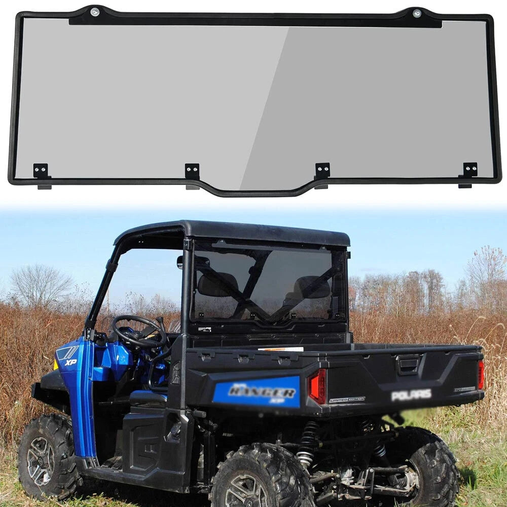 Rear Windshield for Polaris Ranger XP 1000 / Crew (2013–2025)