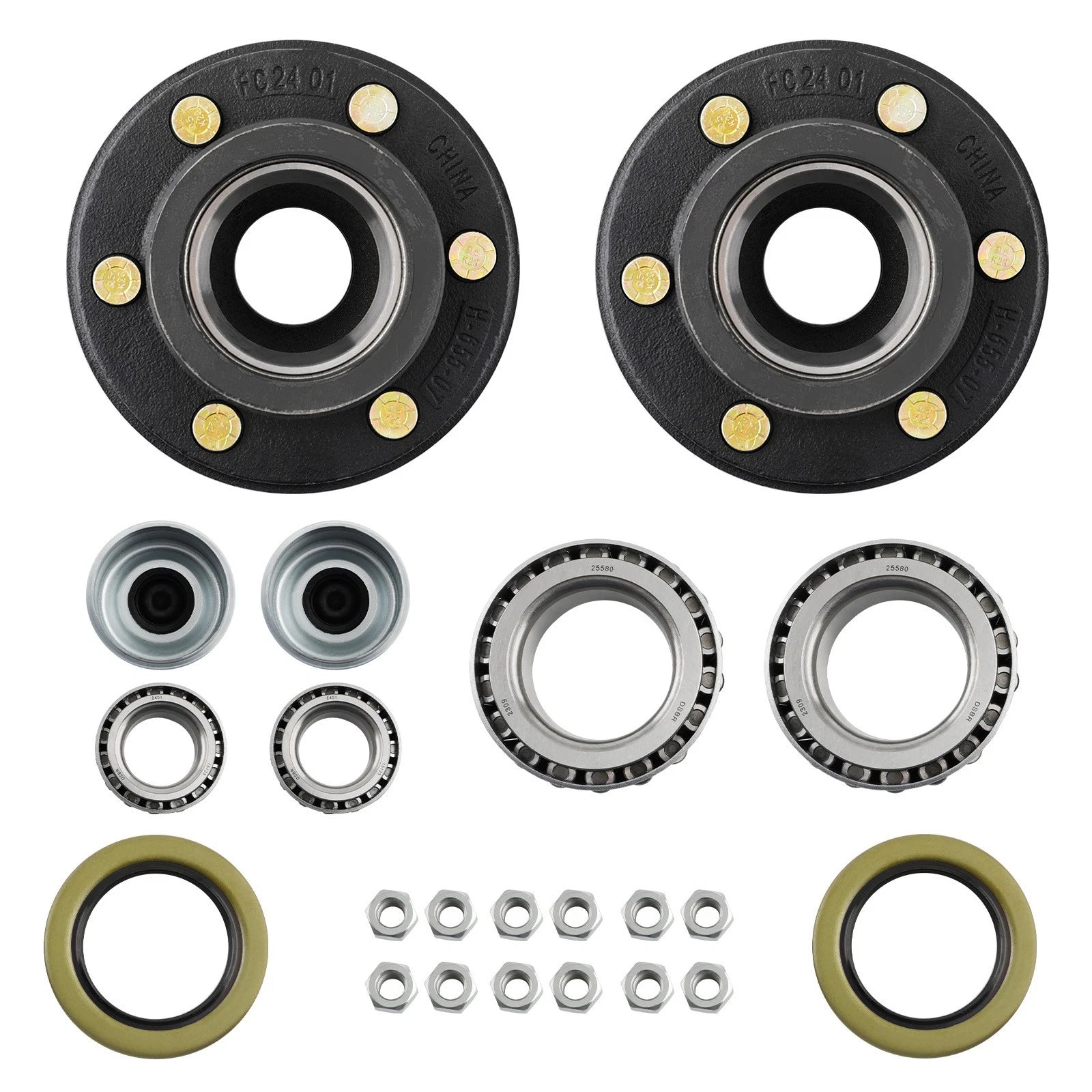 Trailer Hub for Mobile Home (6000# 6 Lug 6x5.5)