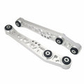 Silver Pair Rear Lower Control Arm for Honda Civic CRX (1988–1995) & Acura Integra (1994–2001)
