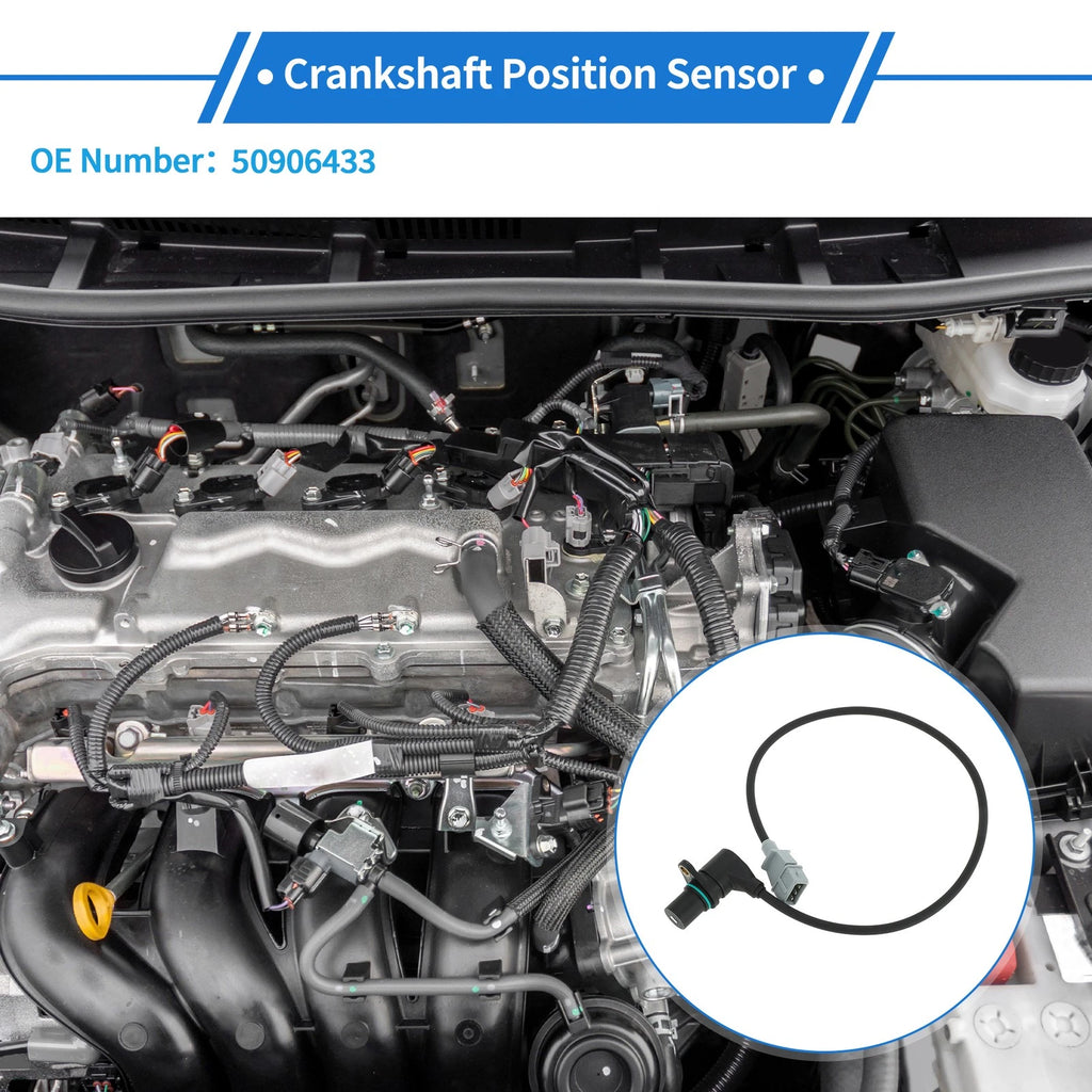 Crankshaft Position Sensor for Audi A4 Base 1.8 (1997–2000) No. 50906433