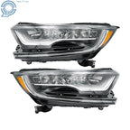 Full LED Headlight Pair for Honda CR-V Hybrid/Touring (2017–2022)