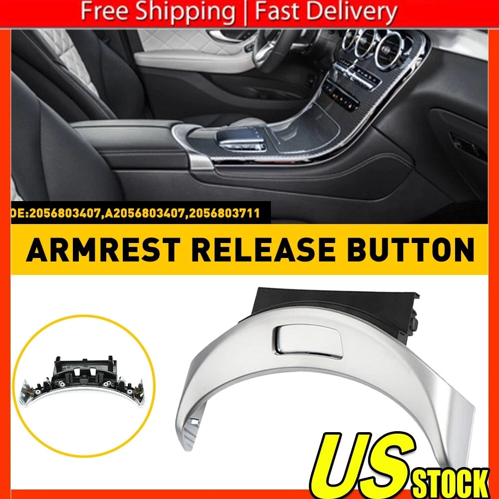 Front Console Cover for Mercedes-Benz C-Class GLC (2015â2019)