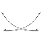 Front Bumper Chrome Trim for Mercedes C Class W204 (2007-2010)
