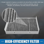 2pcs Cabin Air Filter No.2228300418 for Mercedes-Benz S450 (2018–2021)