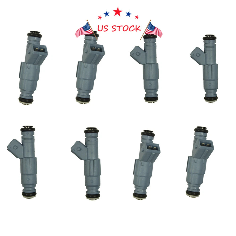 Set of 8 Fuel Injectors for Ford F250 F350 E250 (7.5L V8)