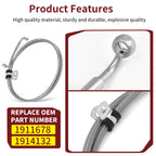 Rear Brake Line for Polaris Scrambler 850 (2013–2025) 1911678 1914132