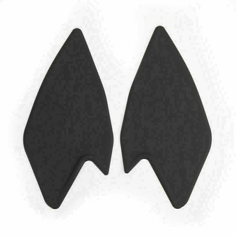 Black Side Tank Traction Pads for BMW G 310 GS (2017–2023)