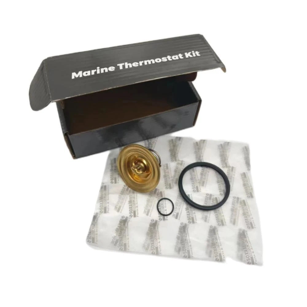 60℃ Marine Thermostat Kit for Volvo Penta MD6A MD6B MD7A MD7B MB10A (875796)
