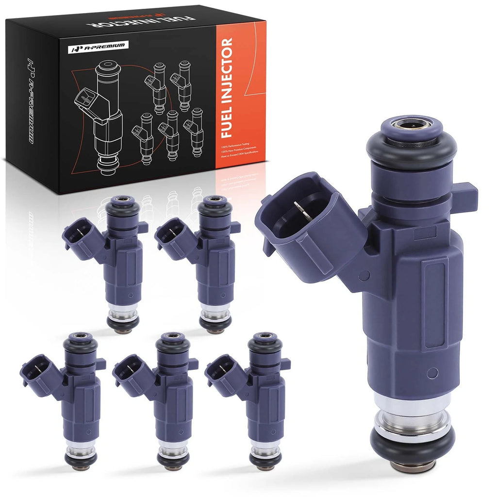 6x Fuel Injectors for Nissan Pathfinder (2001–2004) Maxima (2000–2001)