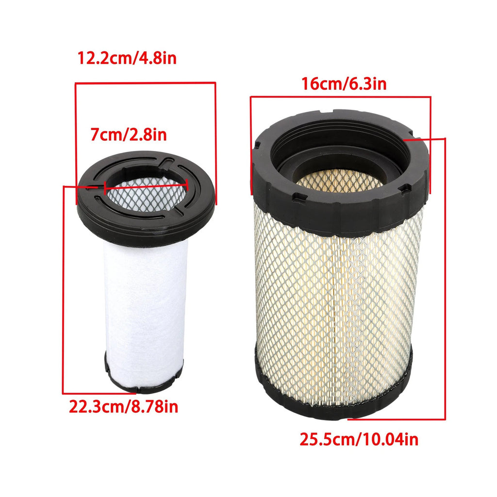 Air Filter Combo for Bobcat S650 S630 T630 T650 (2012–2023)