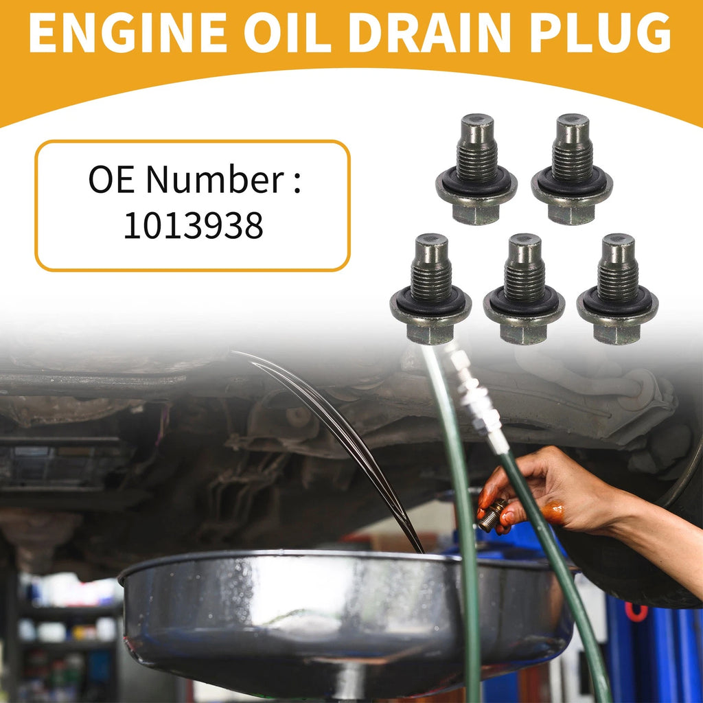 Oil Drain Plug Pan Thread Repair No.1013938 for Lincoln (5 Pcs)