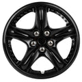 Set of 4 Snap On Full Hub Caps Wheel Covers for Universal Fit R14 (14")