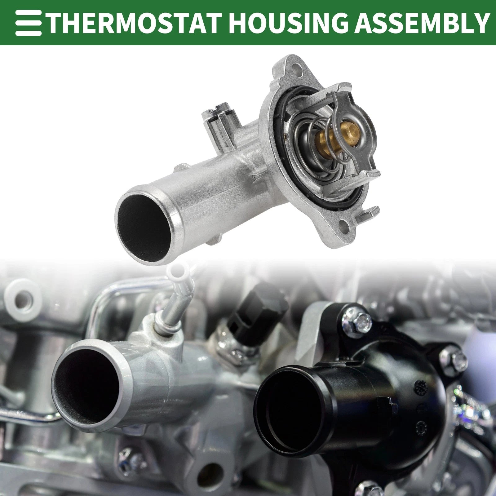 Thermostat Housing for Dodge Durango (2011–2015) & Jeep Wrangler (2012–2017)