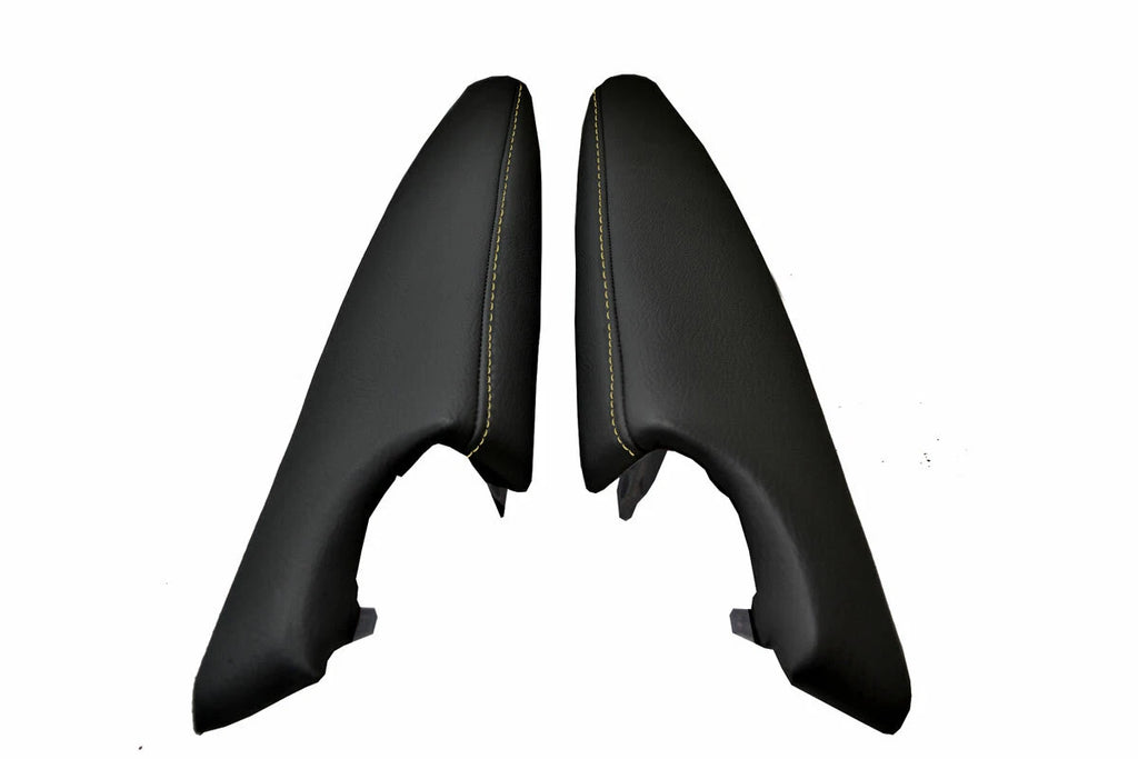 Door Armrest PVC Cover for Subaru BRZ Scion GRS Toyota GT86 (2013–2020) Yellow Stitch