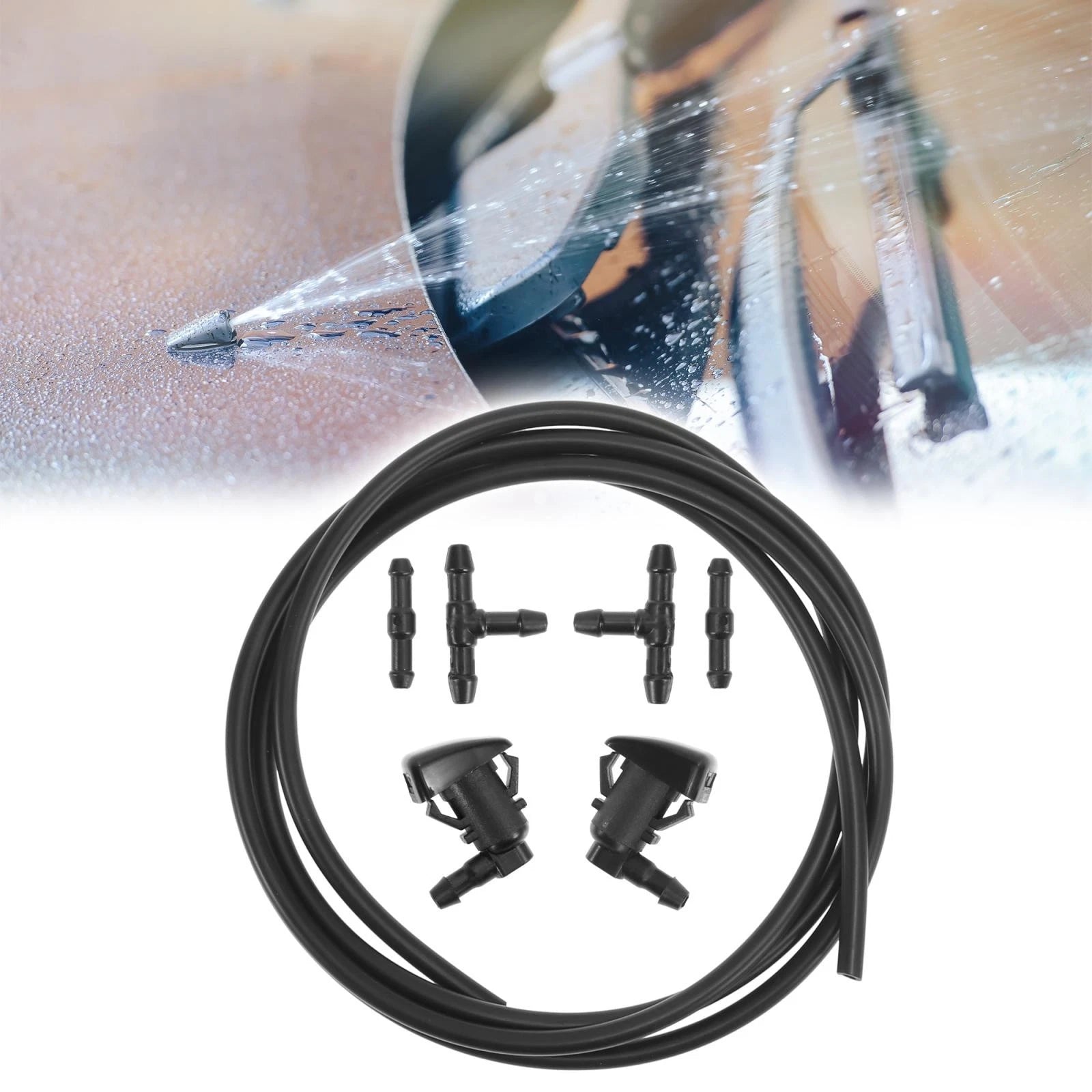 7pcs Windshield Wiper Fluid Squirter Nozzle for Ford Edge (2007–2014) 8S4Z17603AA