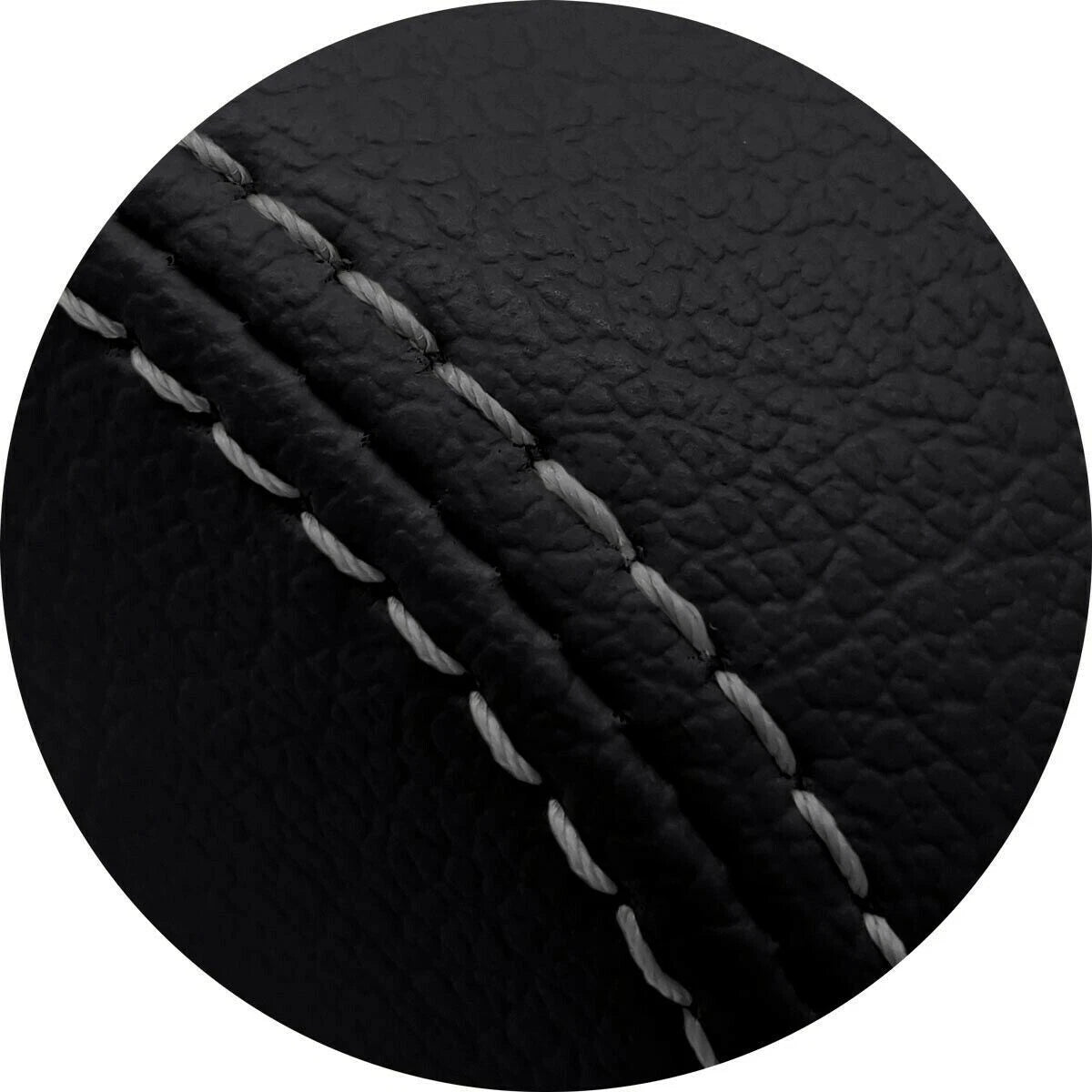 Leather Console Lid Armrest Cover for Acura ILX (2013–2022) Gray Stitch