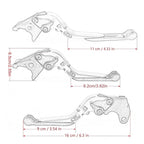 Adjustable Brake & Clutch Lever for Honda CBR500R CB500F/X (2019–2021)