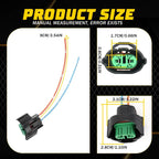 H11 Headlight Bulb Socket Connector Pigtail for