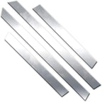 4pc. Luxury FX Polished Rocker Panel Trim Upper Kit for 2021-2023 Chevy Tahoe
